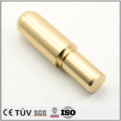 Customized copper precision turning service CNC machining colour press parts
