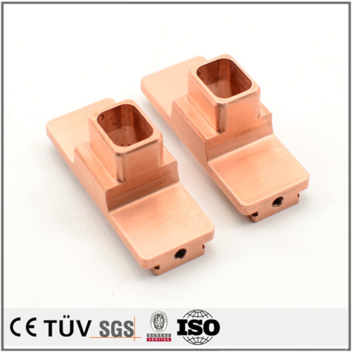 Industry widely used high grade copper parts customized machining service good quality copper parts