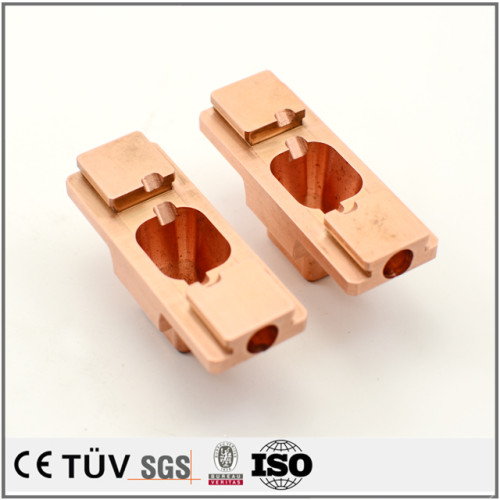 Industry widely used high grade copper parts customized machining service good quality copper parts