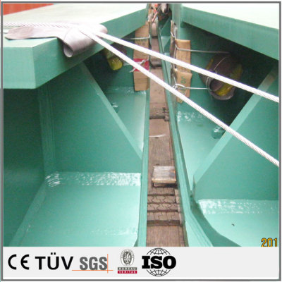 China aluminum welding parts welding parts fabrication welding fixture front fender welding plate parts