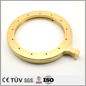 CNC精密数控车床加工    黄铜材质铣削加工定制