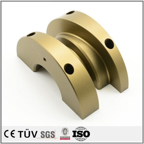 High quality CNC machining parts with anodic oxidation surface treatment service