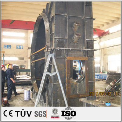 Provide large - scale structural welding processing services, steel structure welding
