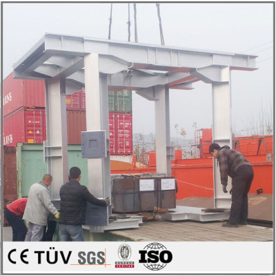 Large mechanical structural parts welding processing, large welding processing