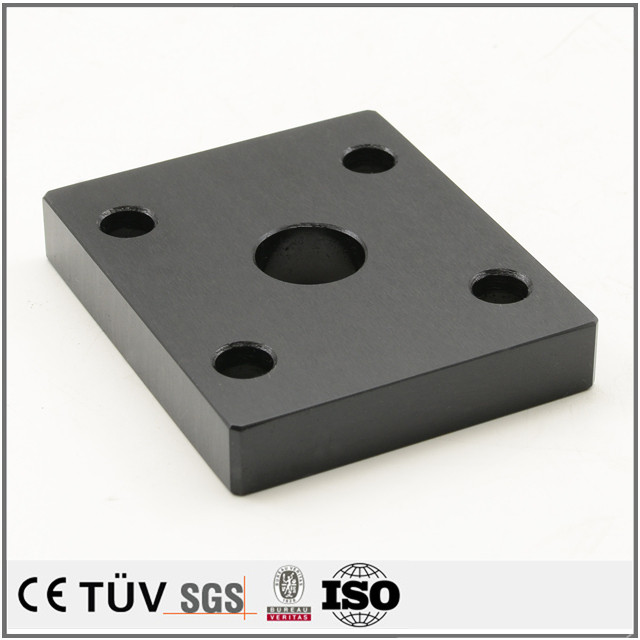 Custom black oxide service machined part