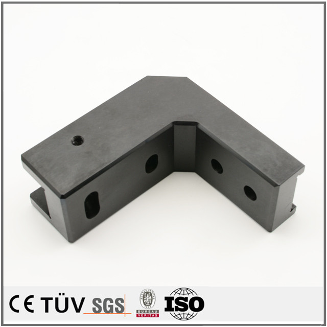 Custom black oxide service machined part