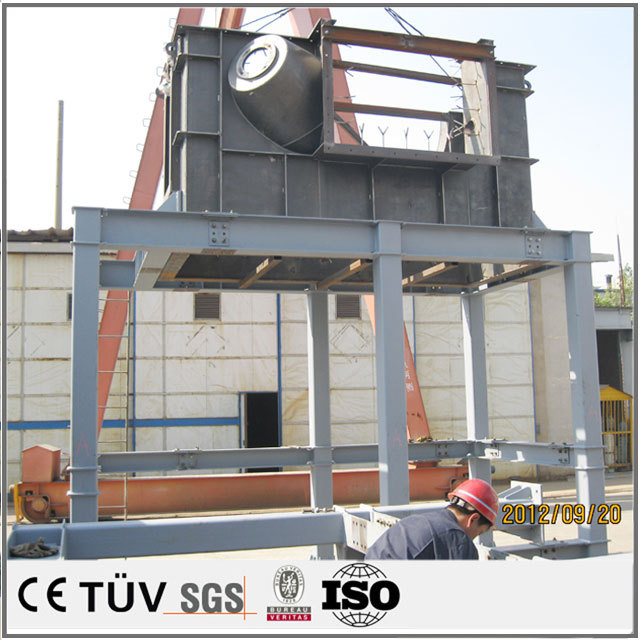 Large metal welding processing, steel structure welding