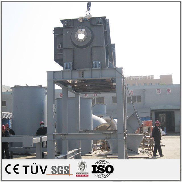 Large metal welding processing, steel structure welding