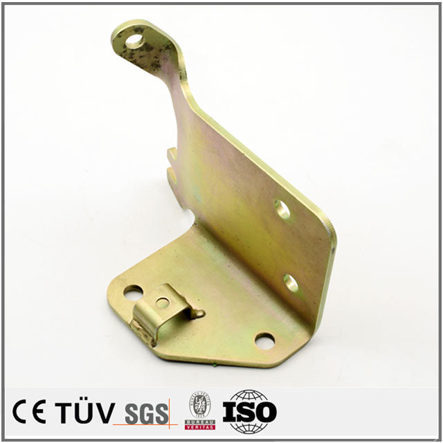 High precision sheet metal bending process, color zinc plating surface treatment