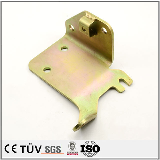 High precision sheet metal bending process, color zinc plating surface treatment