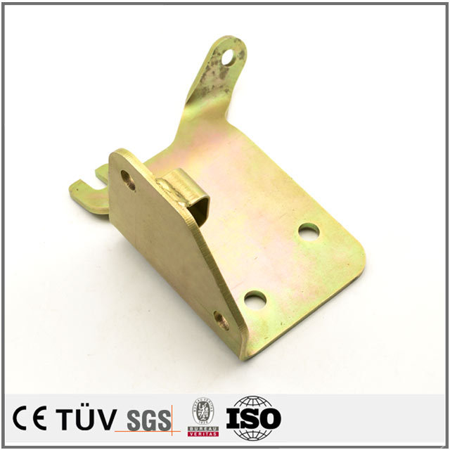 High precision sheet metal bending process, color zinc plating surface treatment