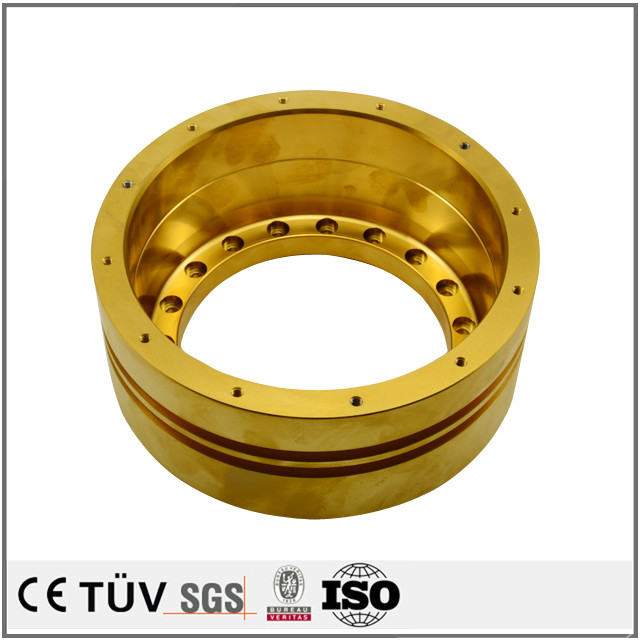 Made in China OEM made plating titanium fabrication parts