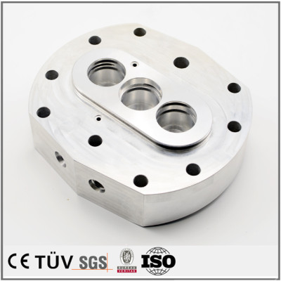 Aluminum metal block lathe service machining parts