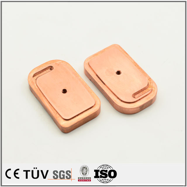 Custom manufacturing copper machining parts