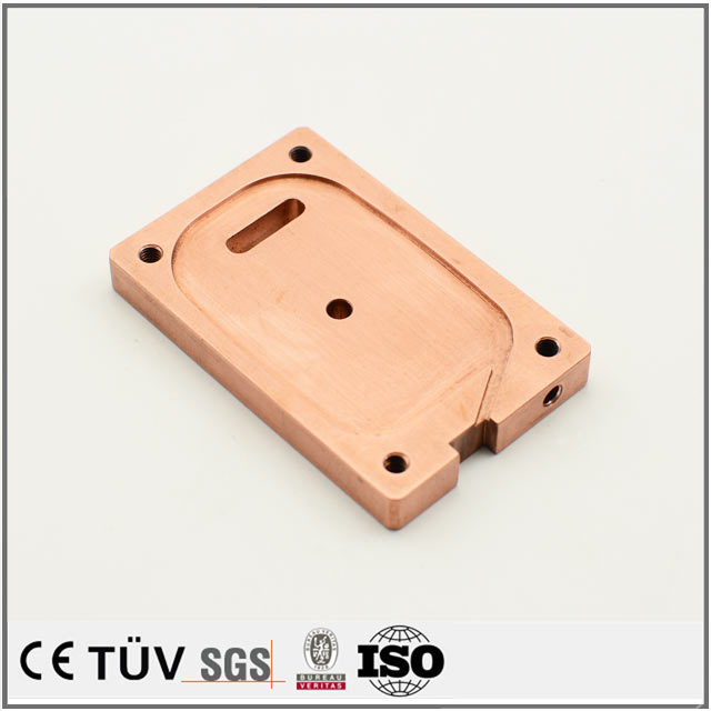 Custom manufacturing copper machining parts