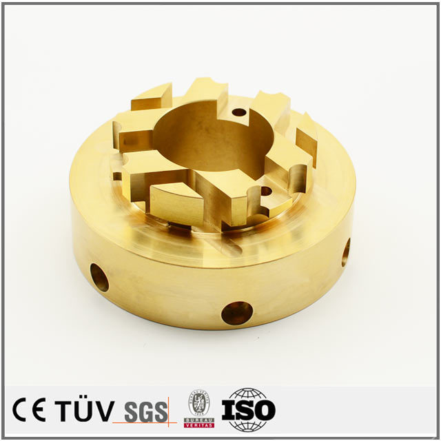 Custom lathe brass machined electronic parts