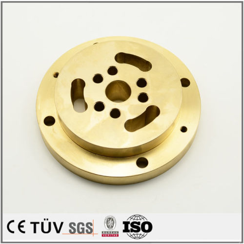 Custom lathe brass machined electronic parts