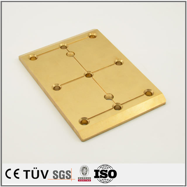 Dalian Hongsheng provide high quality brass drilling technology processing working parts
