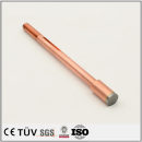 Precision customized red copper fabrication parts