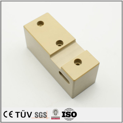 Precision custom made PEEK drilling fabrication service machining parts