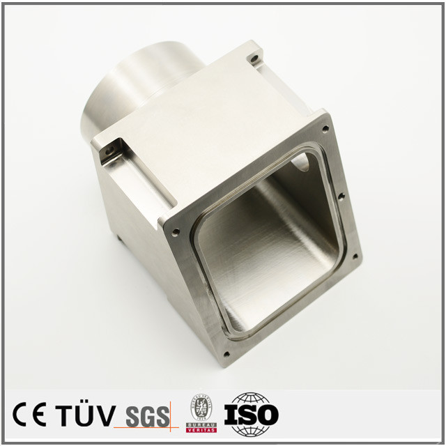 SUS316材質、表面バフ処理、産業機器の部品