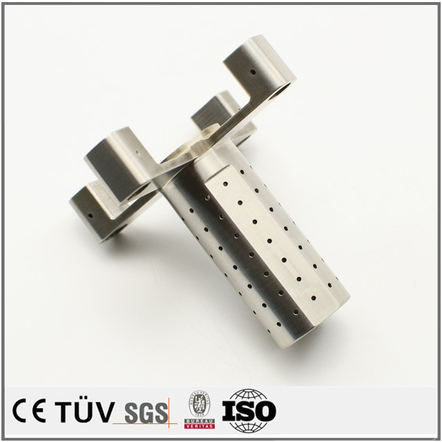 SUS316材質、表面バフ処理、産業機器の部品