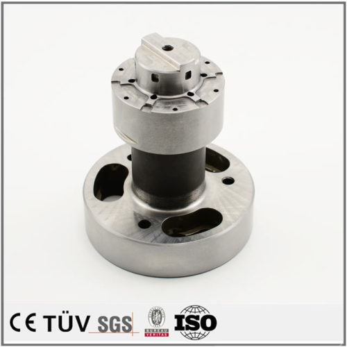 China supplier OEM made carbon steel machining center process working parts