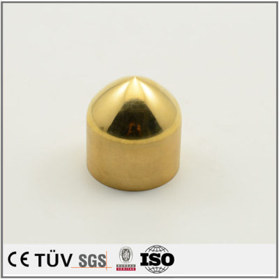 黄铜批量生产弹头加工，精密镜面抛光等工艺部品