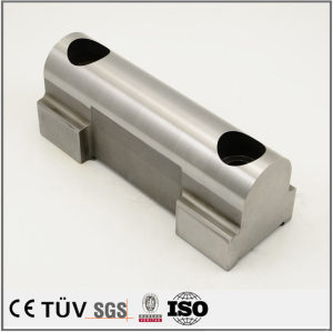 S45C材质，调质热处理，硬质镀鉻表面处理等高精密部品