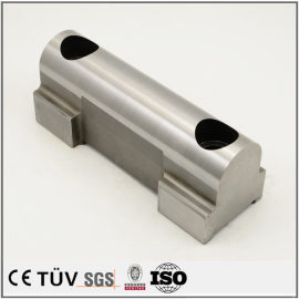 S45C材质，调质热处理，硬质镀鉻表面处理等高精密部品
