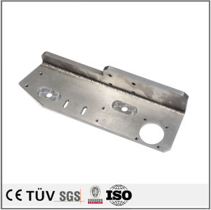 SS400材质，焊接加工，硬质镀鉻表面处理，高精密部品