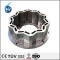 Stainless steel turn‑mill composite machined parts, high‑precision machined insertion fixture components for semiconductor equipment