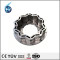 Stainless steel turn‑mill composite machined parts, high‑precision machined insertion fixture components for semiconductor equipment