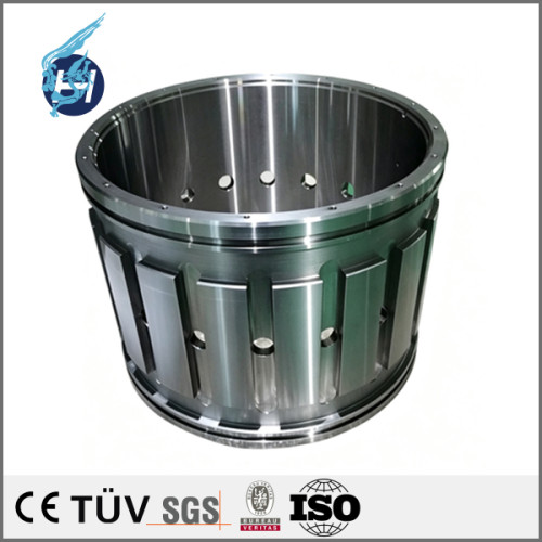 micron tolerance Stainless steel turning and milling compound machining parts Semiconductor equipment components