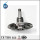 Turn-milling composite machining of steel parts, flange support base components