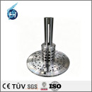 Turn-milling composite machining of steel parts, flange support base components