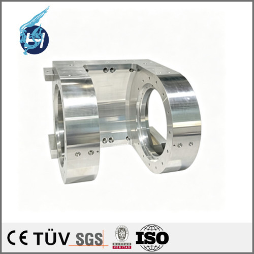 5‑axis CNC machining of precision aluminum alloy vacuum chamber components for semiconductor equipment, for vacuum‑environment application