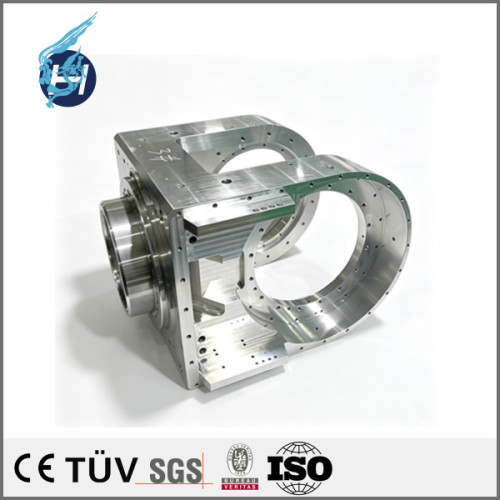 5‑axis CNC machining of precision aluminum alloy vacuum chamber components for semiconductor equipment, for vacuum‑environment application