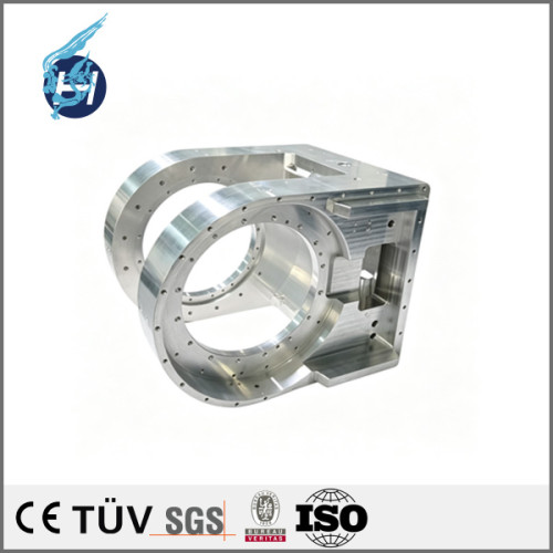 5‑axis CNC machining of precision aluminum alloy vacuum chamber components for semiconductor equipment, for vacuum‑environment application
