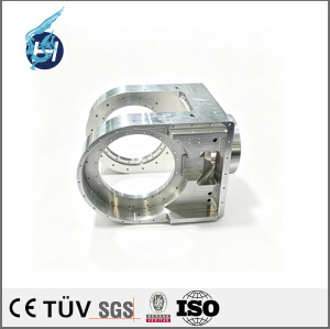 5‑axis CNC machining of precision aluminum alloy vacuum chamber components for semiconductor equipment, for vacuum‑environment application