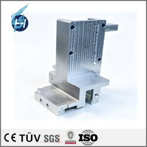 Main body of flip‑cover mechanism, semiconductor equipment accessory, 5‑axis CNC precision‑machined part