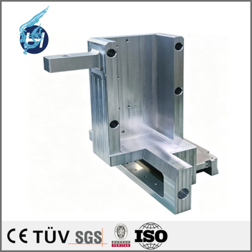 Main body of flip‑cover mechanism, semiconductor equipment accessory, 5‑axis CNC precision‑machined part