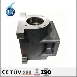 QT450 machined vacuum chambers, semiconductor equipment accessories, 5‑axis & turn‑mill composite precision‑machined parts