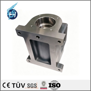QT450 machined vacuum chambers, semiconductor equipment accessories, 5‑axis & turn‑mill composite precision‑machined parts