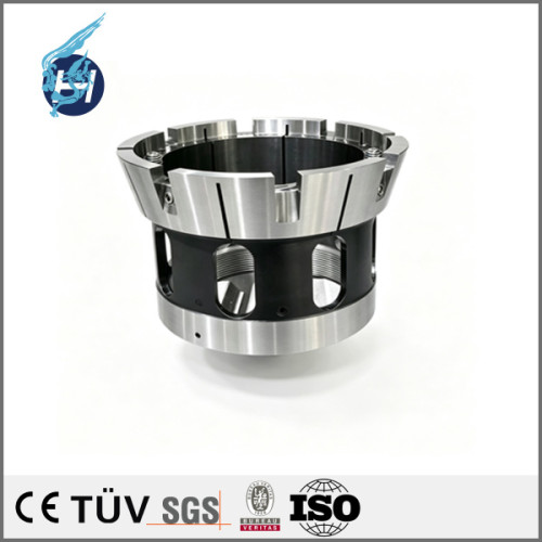 Ring cavity, 5‑axis CNC precision machined part, semiconductor automation equipment component