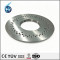 Stainless steel 316L Perforated threaded flange plate, CNC precision machined part, semiconductor vacuum equipment component