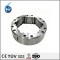Clamping ring of quenched‑and‑tempered S45C material, turn‑mill compound machined parts, spindle accessories for end‑face processing device