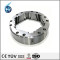 Clamping ring of quenched‑and‑tempered S45C material, turn‑mill compound machined parts, spindle accessories for end‑face processing device