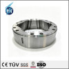 Clamping ring of quenched‑and‑tempered S45C material, turn‑mill compound machined parts, spindle accessories for end‑face processing device