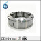 Clamping ring of quenched‑and‑tempered S45C material, turn‑mill compound machined parts, spindle accessories for end‑face processing device